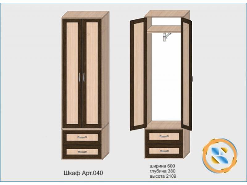 шкаф арт 040 в Улан-Удэ