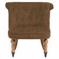 кресло amelie french country chair коричневое в Улан-Удэ