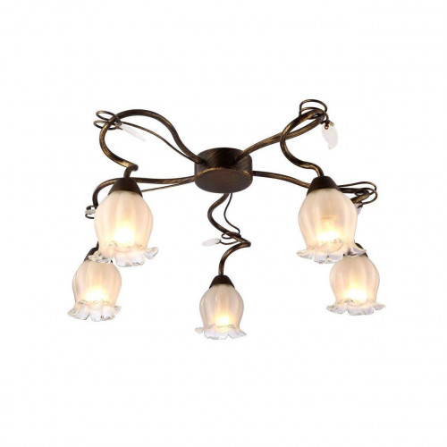 потолочная люстра arte lamp 83 a7449pl-5br в Улан-Удэ