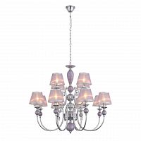 подвесная люстра st luce lilium sl175.103.12 розовая в Улан-Удэ