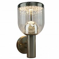 уличный настенный светодиодный светильник arte lamp inchino a8163al-1ss в Улан-Удэ