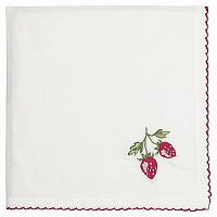 салфетка strawberry red w/embroidery в Улан-Удэ