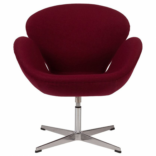 кресло swan chair бордовая в Улан-Удэ