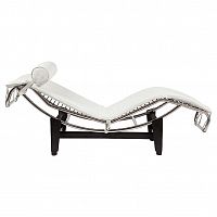 шезлонг chaise longue lc4 белый в Улан-Удэ