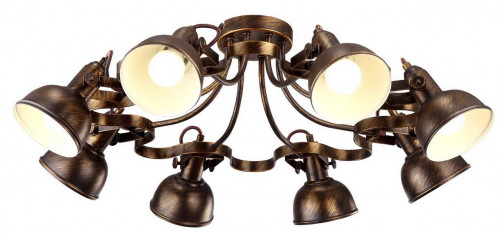 потолочная люстра arte lamp martin a5216pl-8br в Улан-Удэ