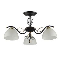 потолочная люстра idlamp ragia 554/3pf-blackpatina в Улан-Удэ