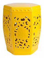 керамический столик-табурет design stool yellow в Улан-Удэ