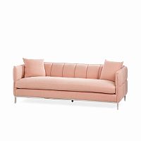 диван casper sofa прямой розовый в Улан-Удэ