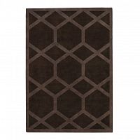 ковер ashton cocoa coffe 120x170 коричневый в Улан-Удэ