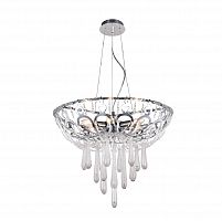 подвесная люстра crystal lux dorotea sp5 d450 chrome прозрачная в Улан-Удэ