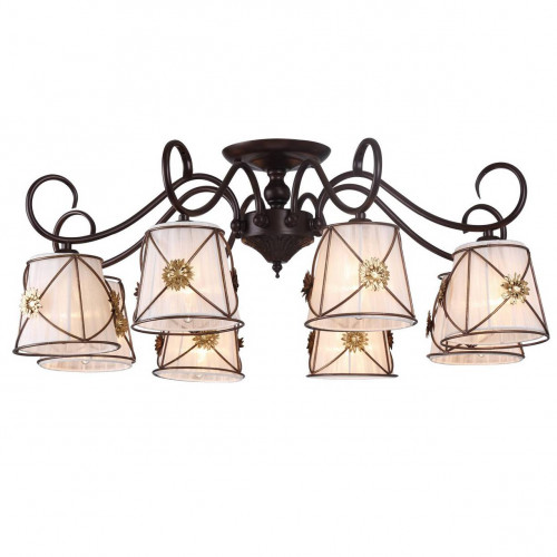 потолочная люстра arte lamp 72 a5495pl-8br в Улан-Удэ