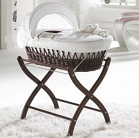 колыбель-переноска gift wicker moses basket темная, белое белье в Улан-Удэ