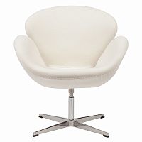 кресло swan chair кремовое в Улан-Удэ