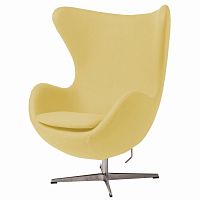 кресло egg chair желтое в Улан-Удэ