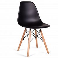 стул деревянный pc-015 черный (eames style) в Улан-Удэ