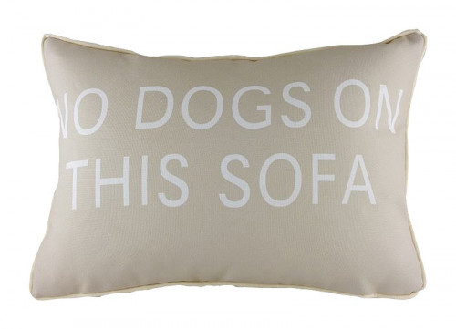 подушка с надписью no dogs on this sofa в Улан-Удэ