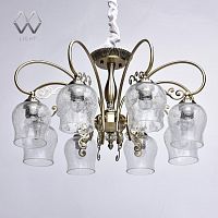 потолочная люстра mw-light моника 372011808 бронза в Улан-Удэ