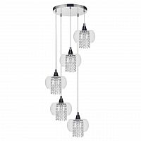 дизайнерская подвесная люстра spot light cordia 1192528 хром в Улан-Удэ