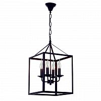 дизайнерская подвесная люстра spot light cage 9810404 черная в Улан-Удэ