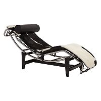 шезлонг chaise longue lc4 черно-белый в Улан-Удэ