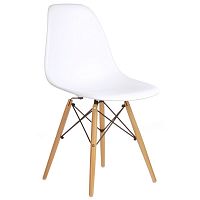 стул деревянный pc-015 белый (eames style) в Улан-Удэ