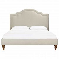 кровать двуспальная 160х200 бежевая cassis upholstered в Улан-Удэ