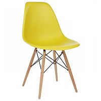 стул деревянный eames pc-015 yellow в Улан-Удэ