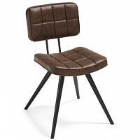 стул lola seat pu brown ноги эпоксидный черный c592u09 от la forma (ex julia grup) в Улан-Удэ