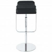 барный стул lem style piston stool черная кожа в Улан-Удэ