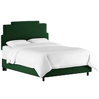 кровать двуспальная 180х200 зеленая paxton emerald velvet в Улан-Удэ