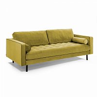 диван bogart sofa 3 трехместный темно-желтый от la forma (ex julia grup) в Улан-Удэ