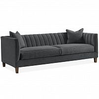 диван penelope sofa прямой серый в Улан-Удэ