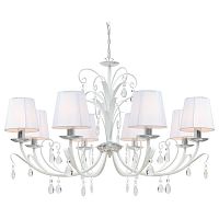 подвесная люстра arte lamp romana snow a1743lm-8wh в Улан-Удэ