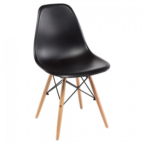 стул деревянный eames pc-015 black в Улан-Удэ