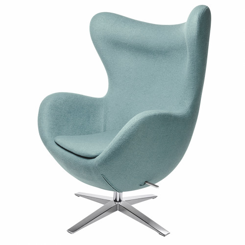 кресло egg chair светло-голубое в Улан-Удэ