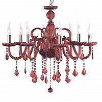 подвесная люстра ideal lux giudecca sp8 rosso в Улан-Удэ