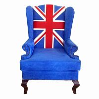 каминное кресло union jack classic в Улан-Удэ