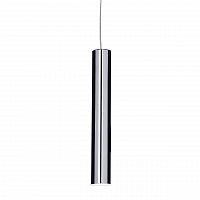 подвесной светодиодный светильник ideal lux ultrathin sp1 small round cromo в Улан-Удэ