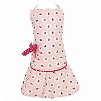 детский фартук w/bow strawberry pale pink в Улан-Удэ