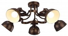 потолочная люстра arte lamp martin a5216pl-5br в Улан-Удэ