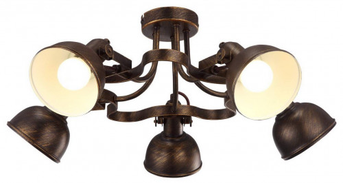 потолочная люстра arte lamp martin a5216pl-5br в Улан-Удэ