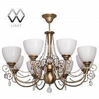 подвесная люстра mw-light фелиция 347016608 белая в Улан-Удэ