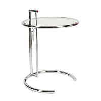 стол журнальный eileen gray style cocktail table e-1027 прозрачный в Улан-Удэ