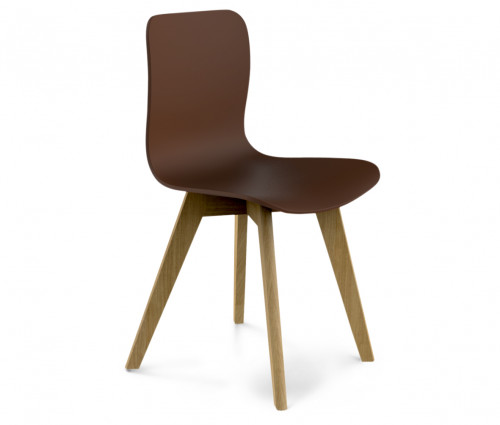 стул dsw коричневый s42 (eames style) в Улан-Удэ