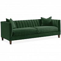 диван penelope sofa прямой зеленый в Улан-Удэ