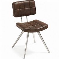 стул lola seat pu brown ножки из нержаеющей стали c589u09 от la forma (ex julia grup) в Улан-Удэ