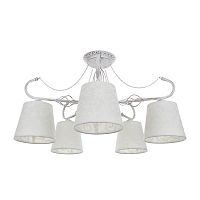 потолочная люстра idlamp vilucchio 556/5pf-whitepatina в Улан-Удэ