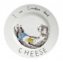 тарелка i am crackers about cheese в Улан-Удэ