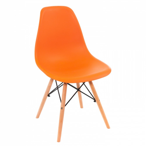 стул деревянный eames pc-015 orange в Улан-Удэ